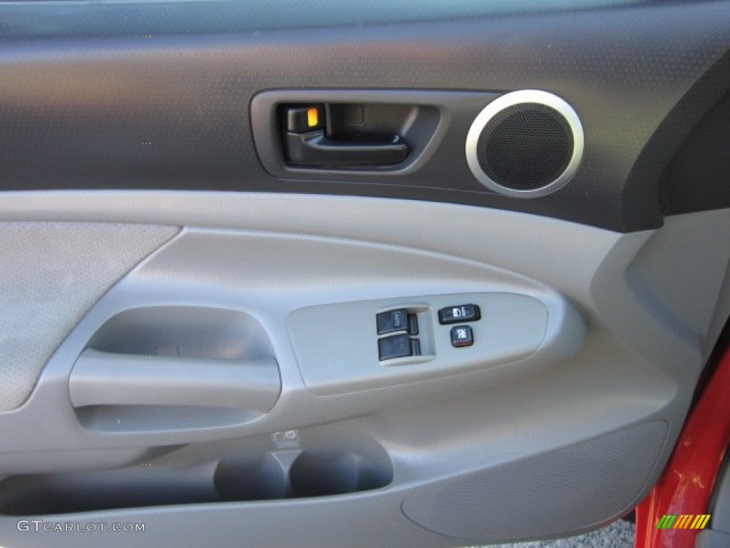 2005 Toyota Tacoma TRD Access Cab 4x4 Graphite Gray Door Panel Photo #55994858