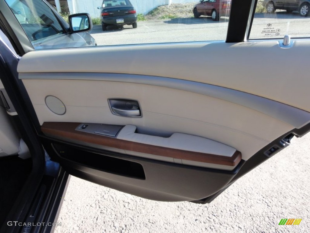 2006 7 Series 750Li Sedan - Michigan Blue Metallic / Dark Beige/Beige III photo #27