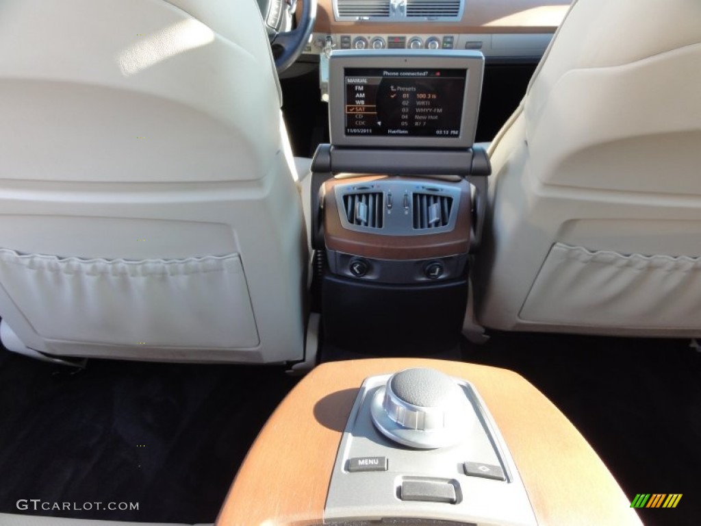 2006 7 Series 750Li Sedan - Michigan Blue Metallic / Dark Beige/Beige III photo #34