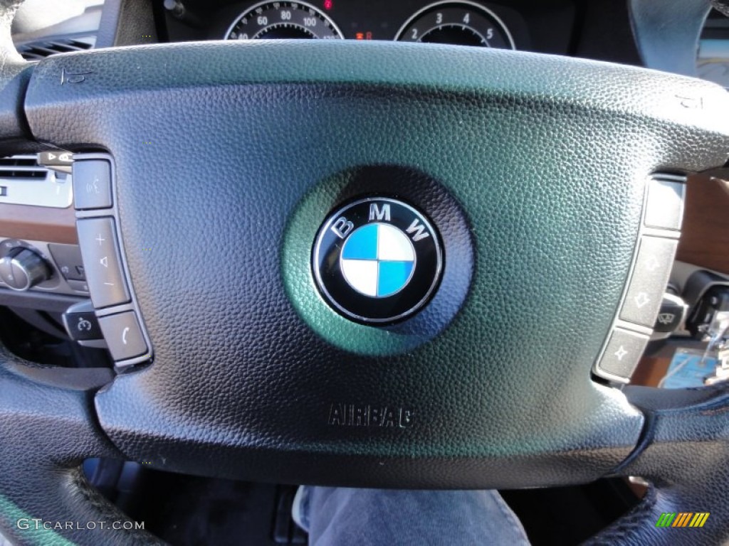 2006 7 Series 750Li Sedan - Michigan Blue Metallic / Dark Beige/Beige III photo #53