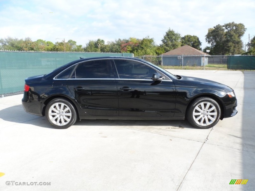 Brilliant Black 2010 Audi A4 2.0T quattro Sedan Exterior Photo #55995616