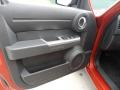 Dark Slate Gray/Orange 2008 Dodge Nitro R/T Door Panel
