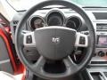 2008 Dodge Nitro Dark Slate Gray/Orange Interior Steering Wheel Photo