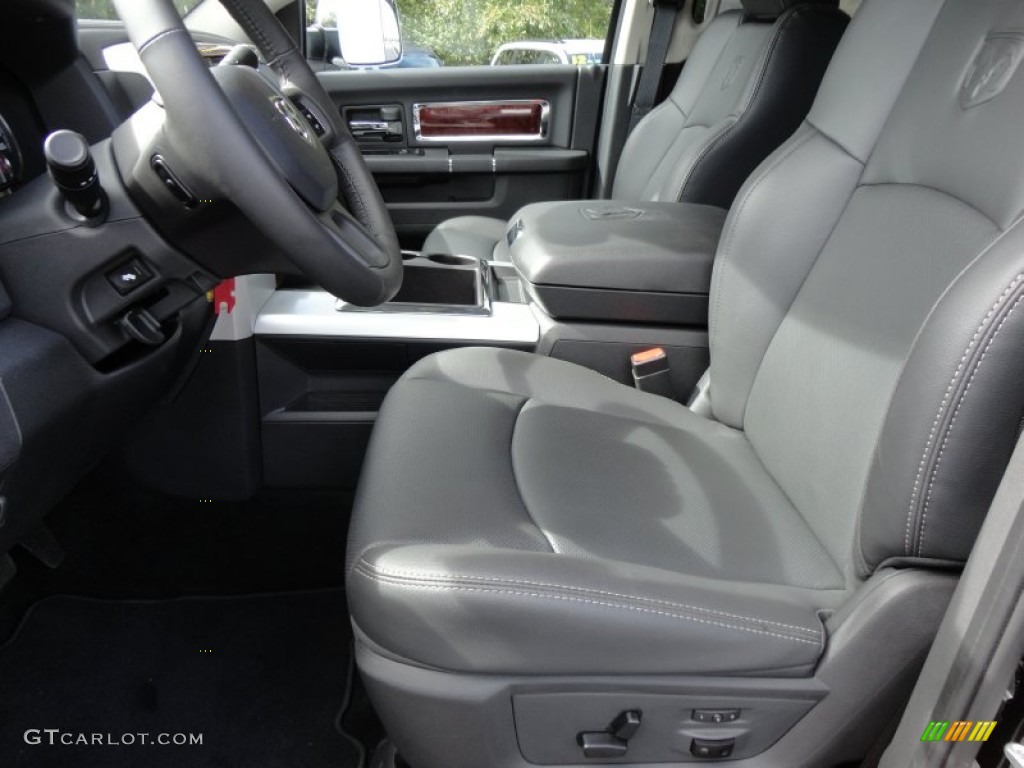 Dark Slate Interior 2012 Dodge Ram 2500 HD Laramie Crew Cab 4x4 Photo #55997837