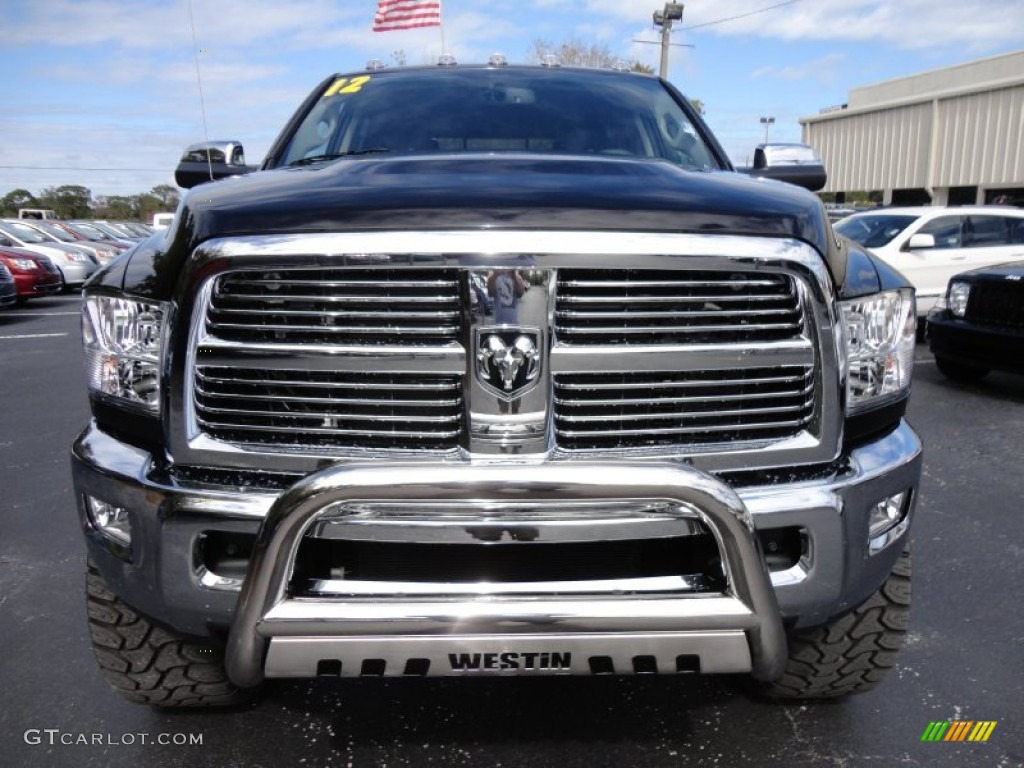 2012 Ram 2500 HD Laramie Crew Cab 4x4 - Black / Dark Slate photo #13