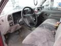 Gray 1998 Chevrolet C/K 3500 K3500 Regular Cab 4x4 Dump Truck Interior Color