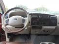 Castano Brown Leather 2006 Ford F250 Super Duty King Ranch Crew Cab 4x4 Dashboard