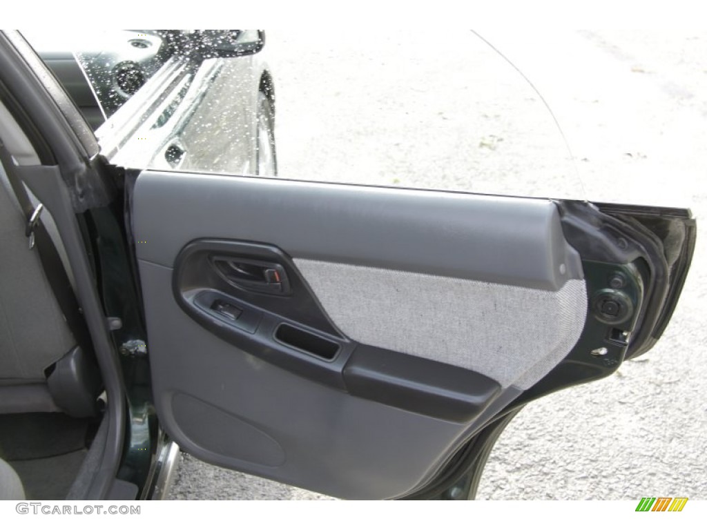 2004 Subaru Impreza Outback Sport Wagon Gray Door Panel Photo #55998518
