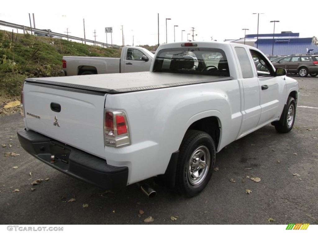 2008 Raider LS Extended Cab - Arctic White / Slate photo #8