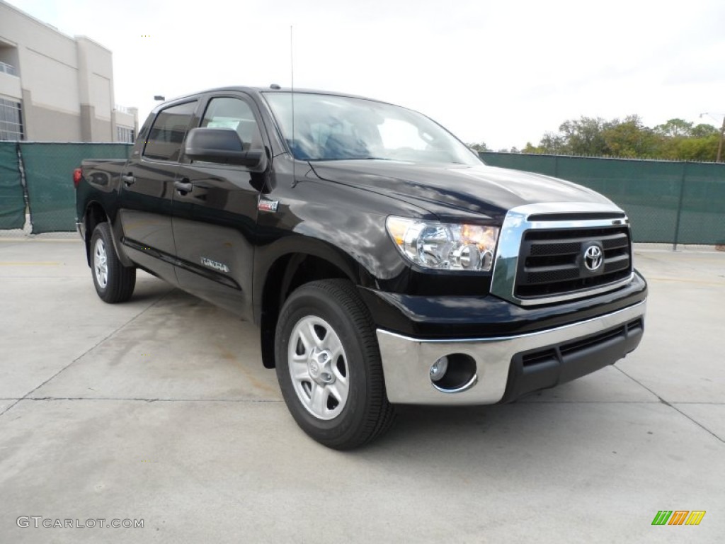 2012 Tundra SR5 CrewMax - Black / Graphite photo #1