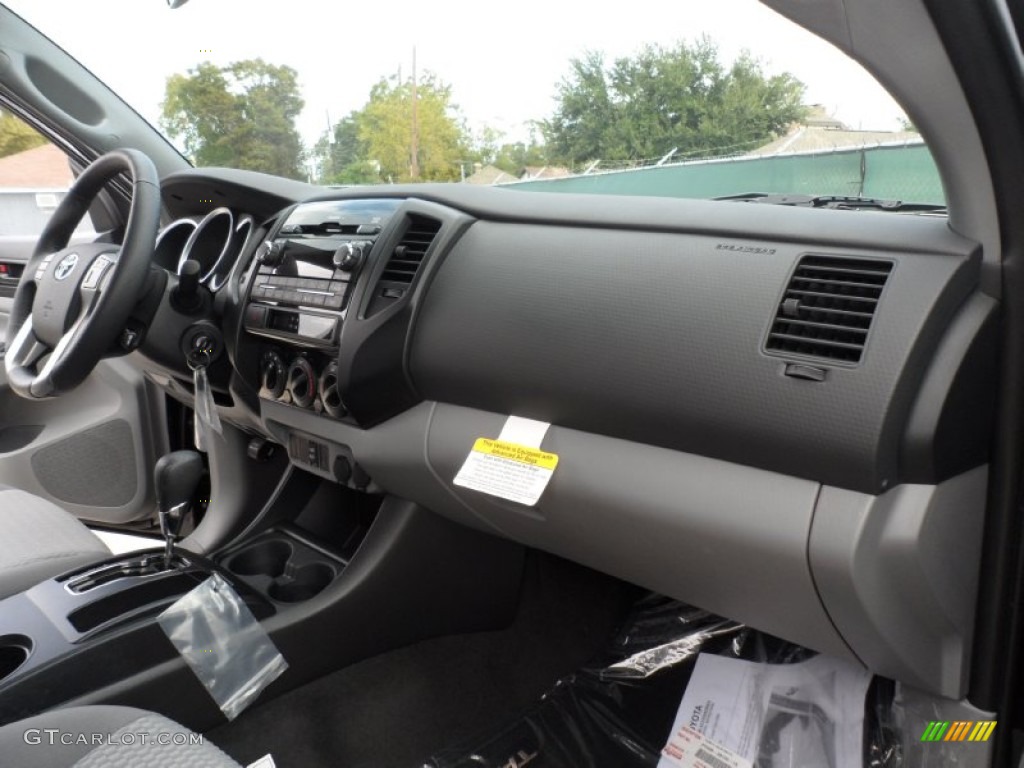 2012 Toyota Tacoma V6 Prerunner Double Cab Graphite Dashboard Photo #56000325