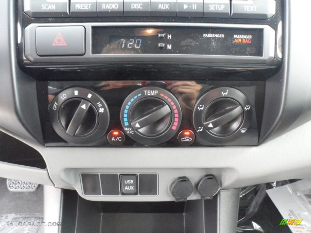 2012 Toyota Tacoma V6 Prerunner Double Cab Controls Photo #56000422