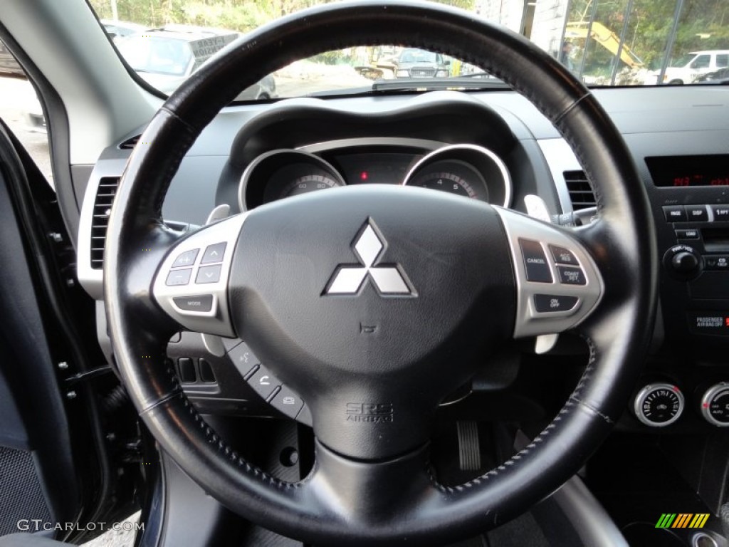 2008 Mitsubishi Outlander XLS 4WD Steering Wheel Photos