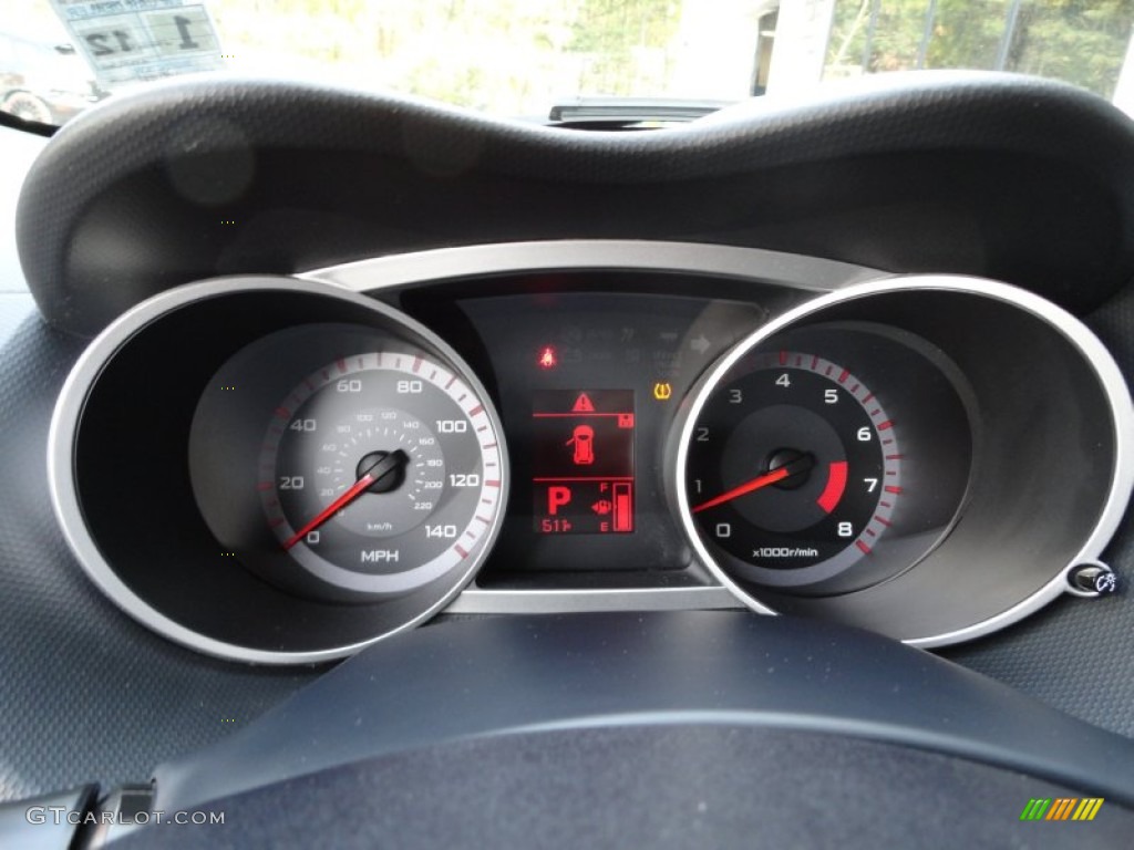 2008 Mitsubishi Outlander XLS 4WD Gauges Photo #56000629