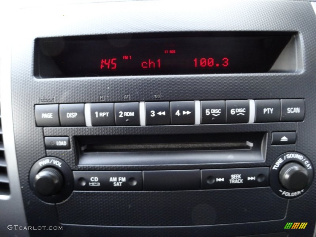 2008 Mitsubishi Outlander XLS 4WD Audio System Photo #56000665