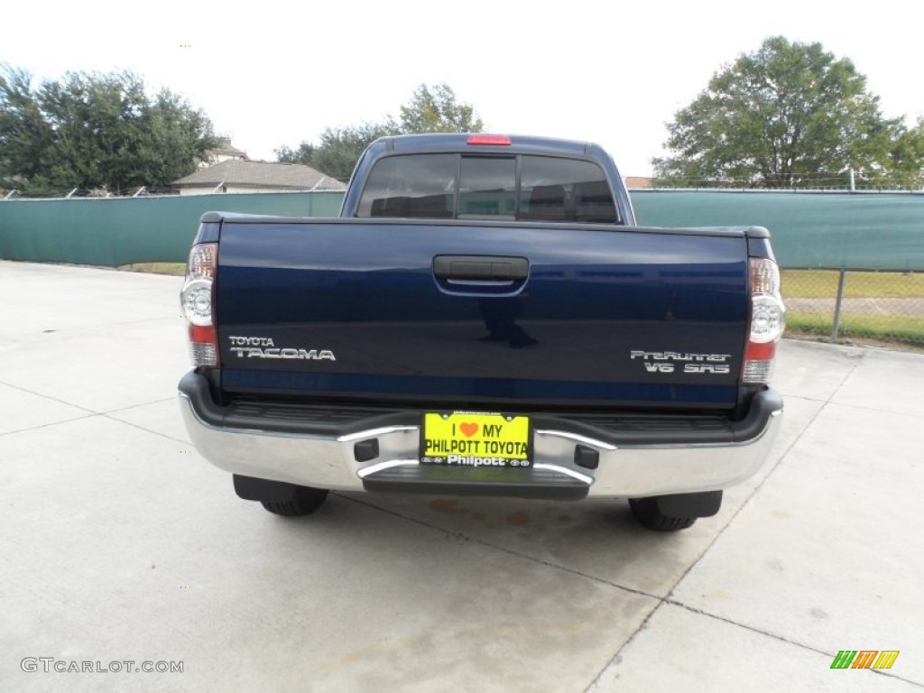 2012 Tacoma V6 SR5 Prerunner Access cab - Nautical Blue Metallic / Graphite photo #4