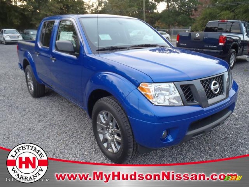 2012 Frontier SV Crew Cab - Metallic Blue / Graphite photo #1