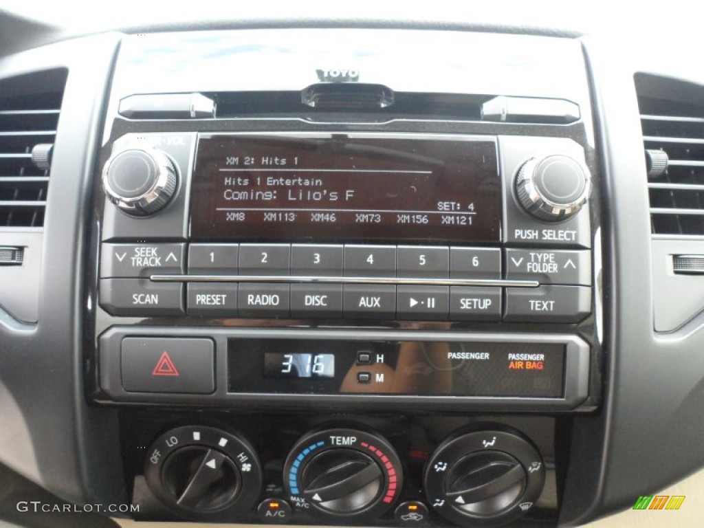 2012 Toyota Tacoma Prerunner Double Cab Audio System Photo #56001637