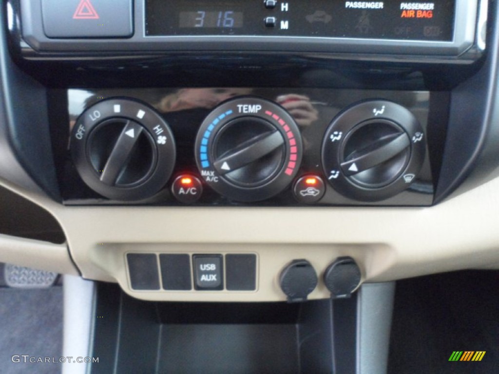2012 Toyota Tacoma Prerunner Double Cab Controls Photo #56001646