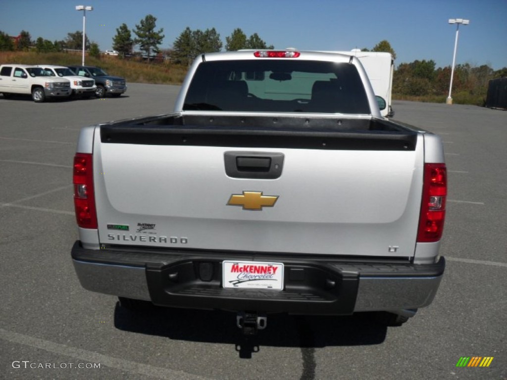 2012 Silverado 1500 LT Extended Cab 4x4 - Silver Ice Metallic / Ebony photo #3