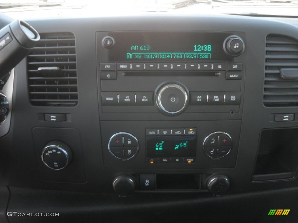 2012 Silverado 1500 LT Extended Cab 4x4 - Silver Ice Metallic / Ebony photo #11