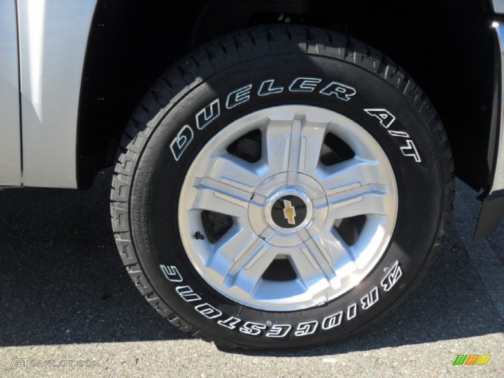 2012 Silverado 1500 LT Extended Cab 4x4 - Silver Ice Metallic / Ebony photo #23