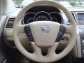 Beige 2012 Nissan Murano SL Steering Wheel