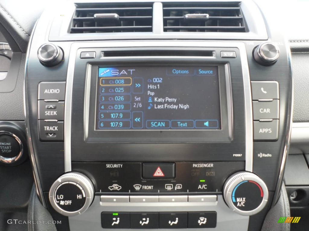 2012 Toyota Camry SE V6 Audio System Photo #56002585