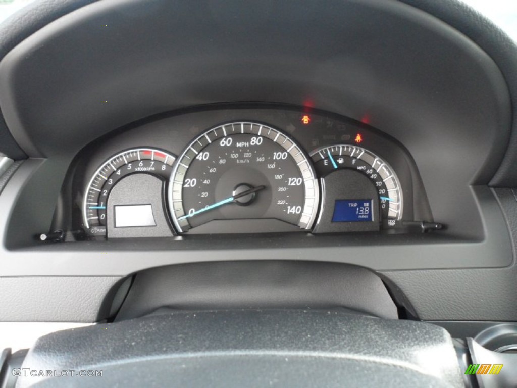2012 Toyota Camry SE V6 Gauges Photo #56002612