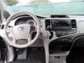 2012 Toyota Sienna Dark Charcoal Interior Dashboard Photo