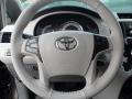 Dark Charcoal Steering Wheel Photo for 2012 Toyota Sienna #56003058