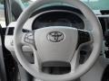 Light Gray Steering Wheel Photo for 2012 Toyota Sienna #56003275