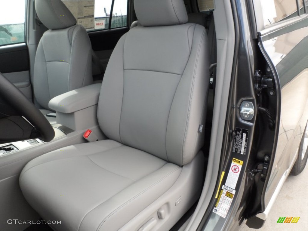 Ash Interior 2012 Toyota Highlander SE Photo #56003433