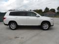 2012 Blizzard White Pearl Toyota Highlander   photo #2