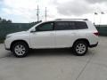 2012 Blizzard White Pearl Toyota Highlander   photo #6