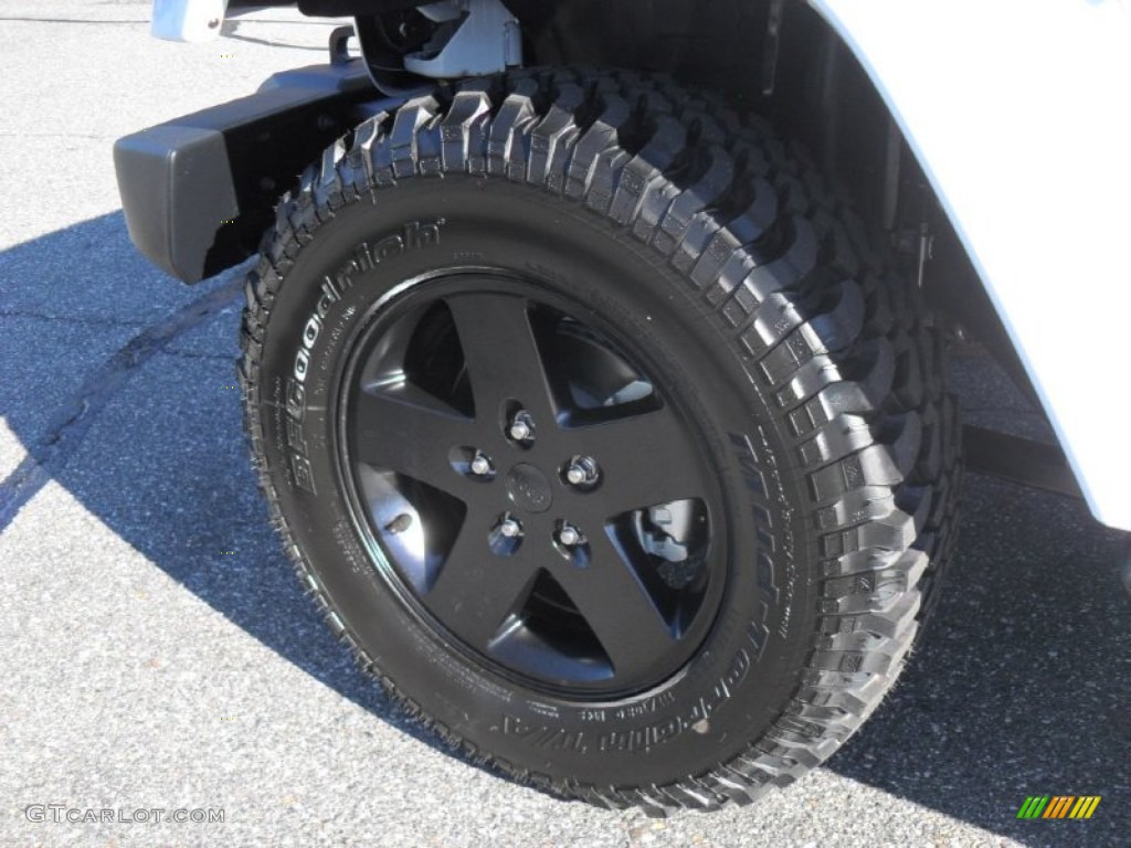 2012 Jeep Wrangler Sahara Arctic Edition 4x4 Wheel Photo #56003554