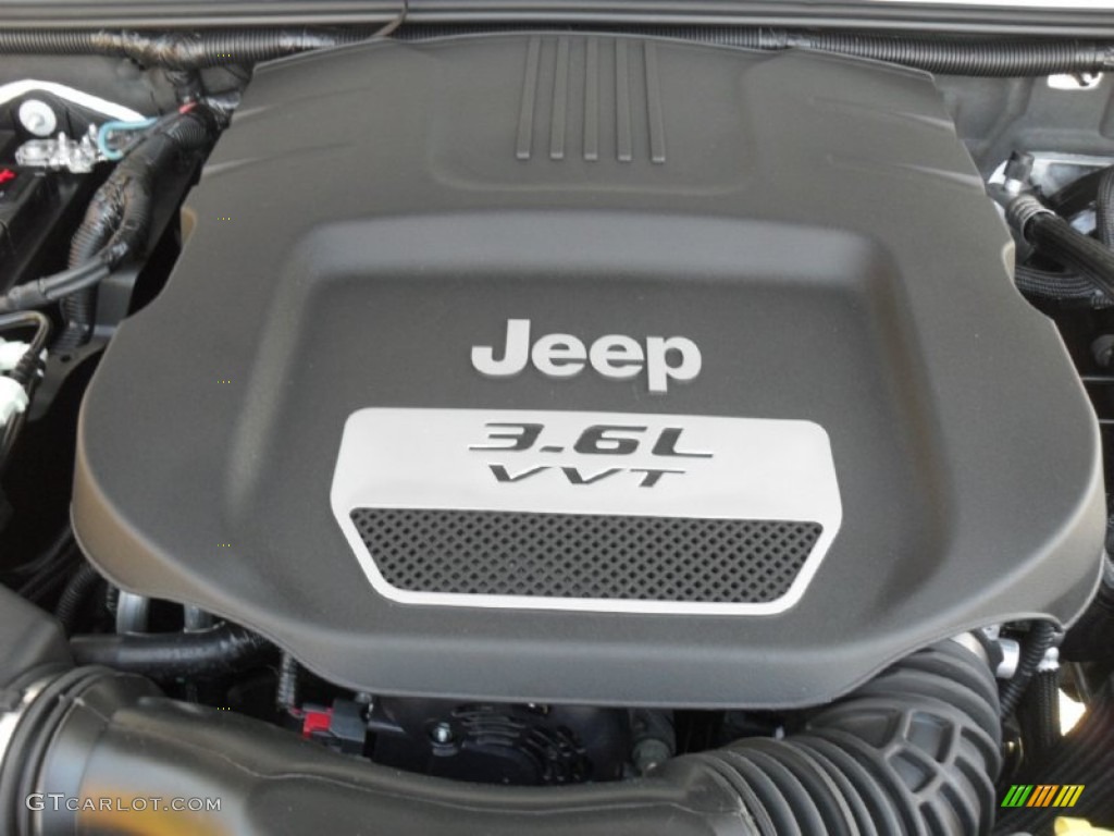 2012 Jeep Wrangler Sahara Arctic Edition 4x4 3.6 Liter DOHC 24-Valve VVT Pentastar V6 Engine Photo #56003677