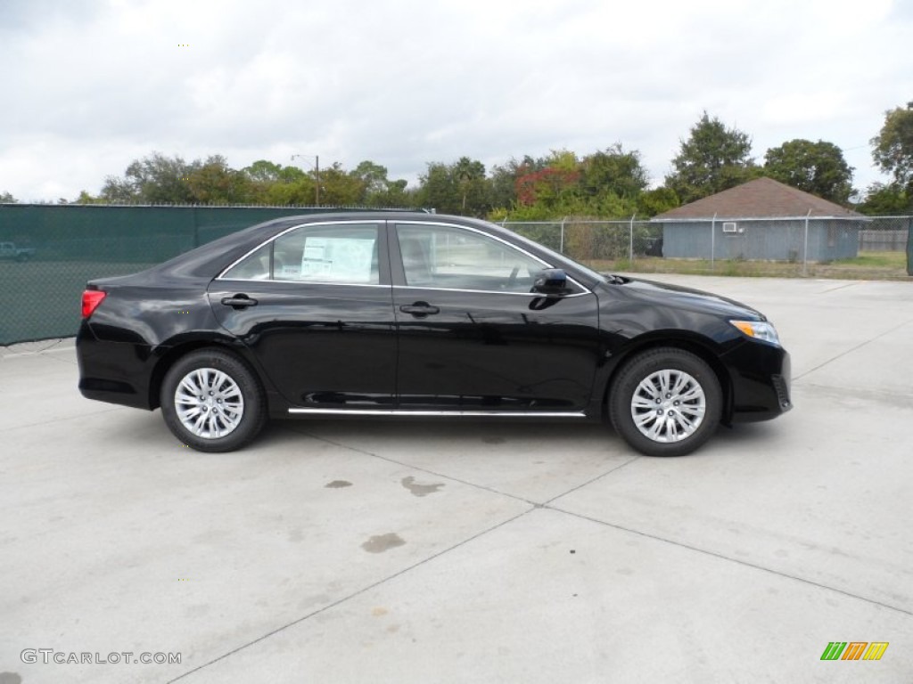 Attitude Black Metallic 2012 Toyota Camry LE Exterior Photo #56003953