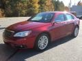 Deep Cherry Red Crystal Pearl Coat 2012 Chrysler 200 Limited Sedan Exterior