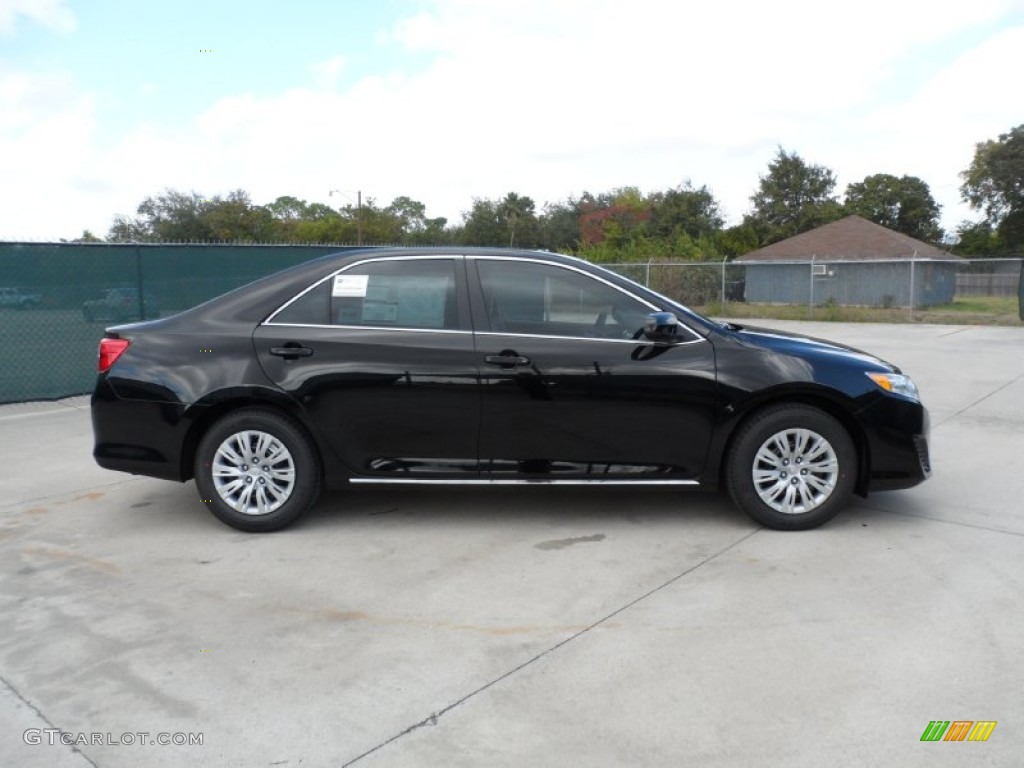 2012 Camry LE - Attitude Black Metallic / Ash photo #2