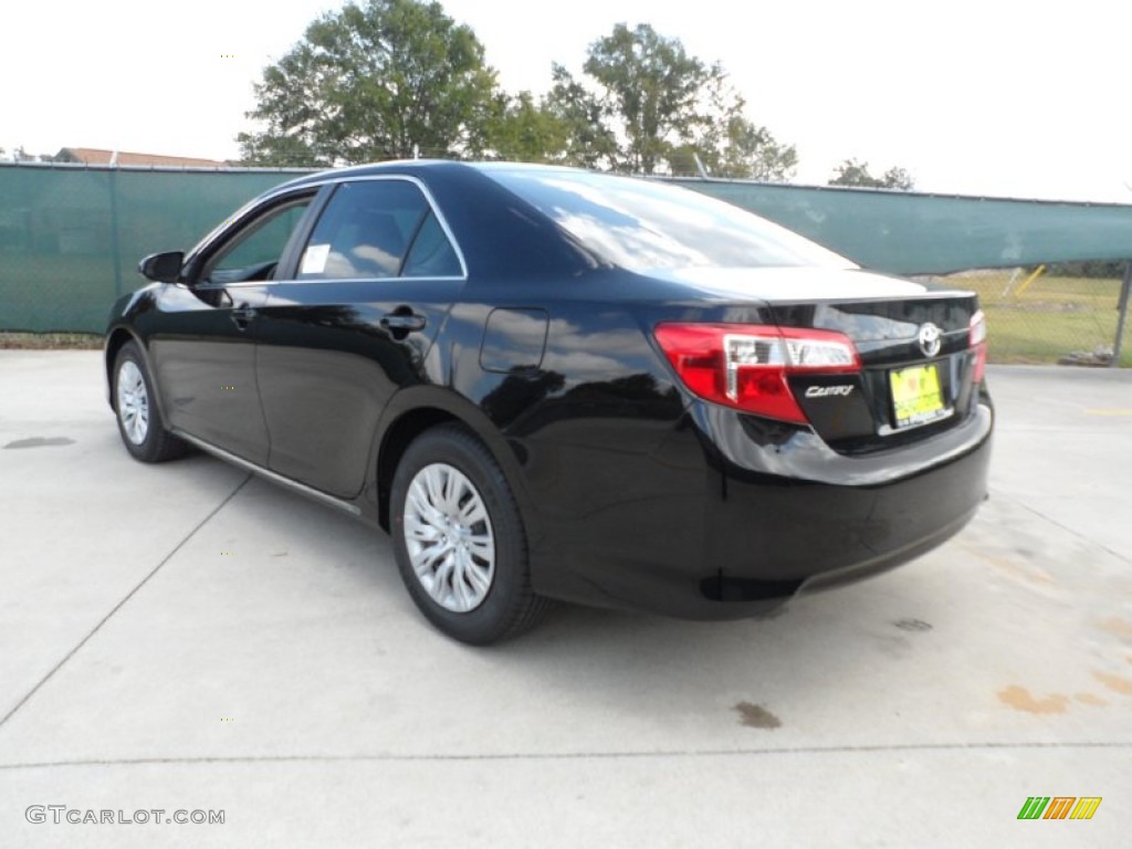 2012 Camry LE - Attitude Black Metallic / Ash photo #5