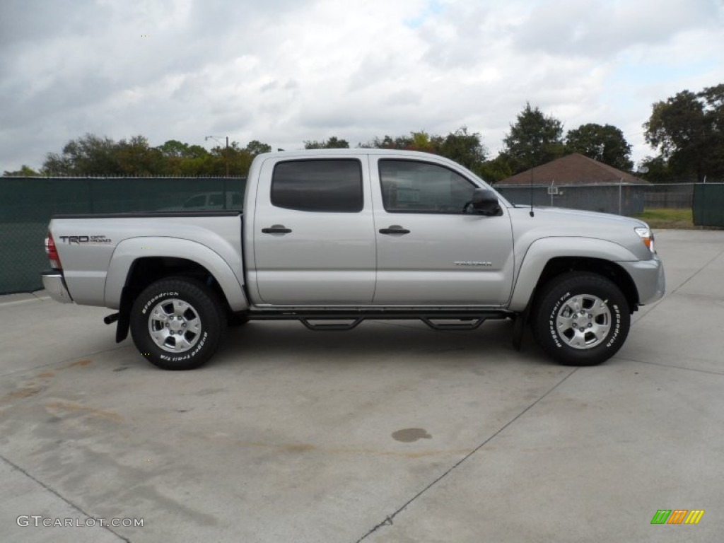 Silver Streak Mica 2012 Toyota Tacoma V6 TRD Double Cab 4x4 Exterior Photo #56004352