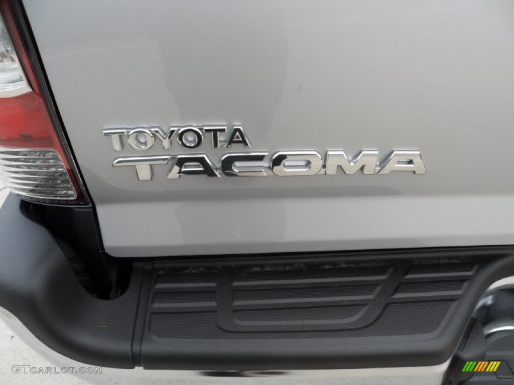 2012 Tacoma V6 TRD Double Cab 4x4 - Silver Streak Mica / Graphite photo #17