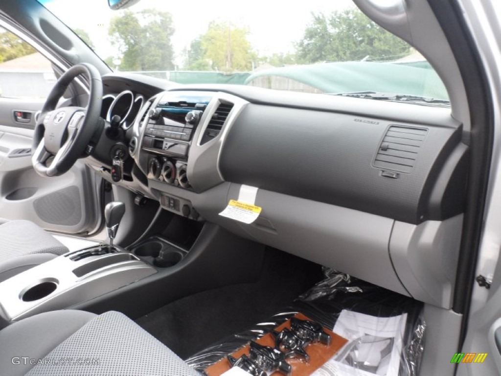 2012 Toyota Tacoma V6 TRD Double Cab 4x4 Graphite Dashboard Photo #56004460
