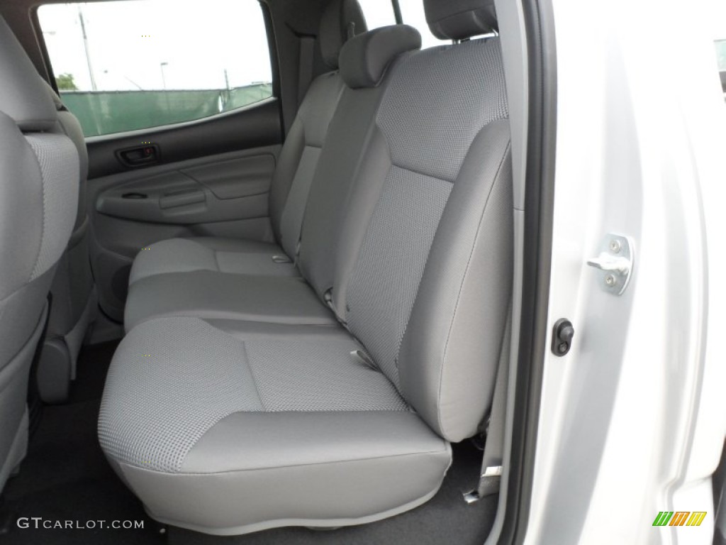 Graphite Interior 2012 Toyota Tacoma V6 TRD Double Cab 4x4 Photo #56004475