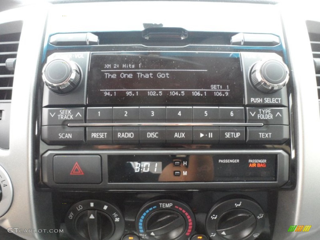 2012 Toyota Tacoma V6 TRD Double Cab 4x4 Audio System Photo #56004493