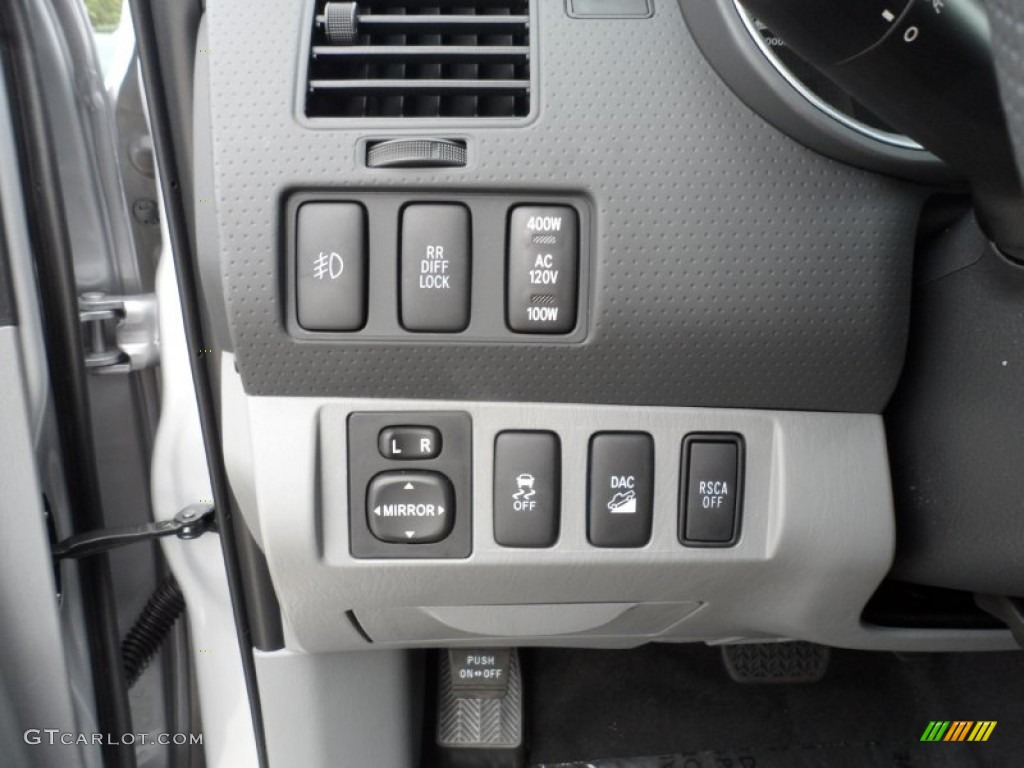 2012 Toyota Tacoma V6 TRD Double Cab 4x4 Controls Photos