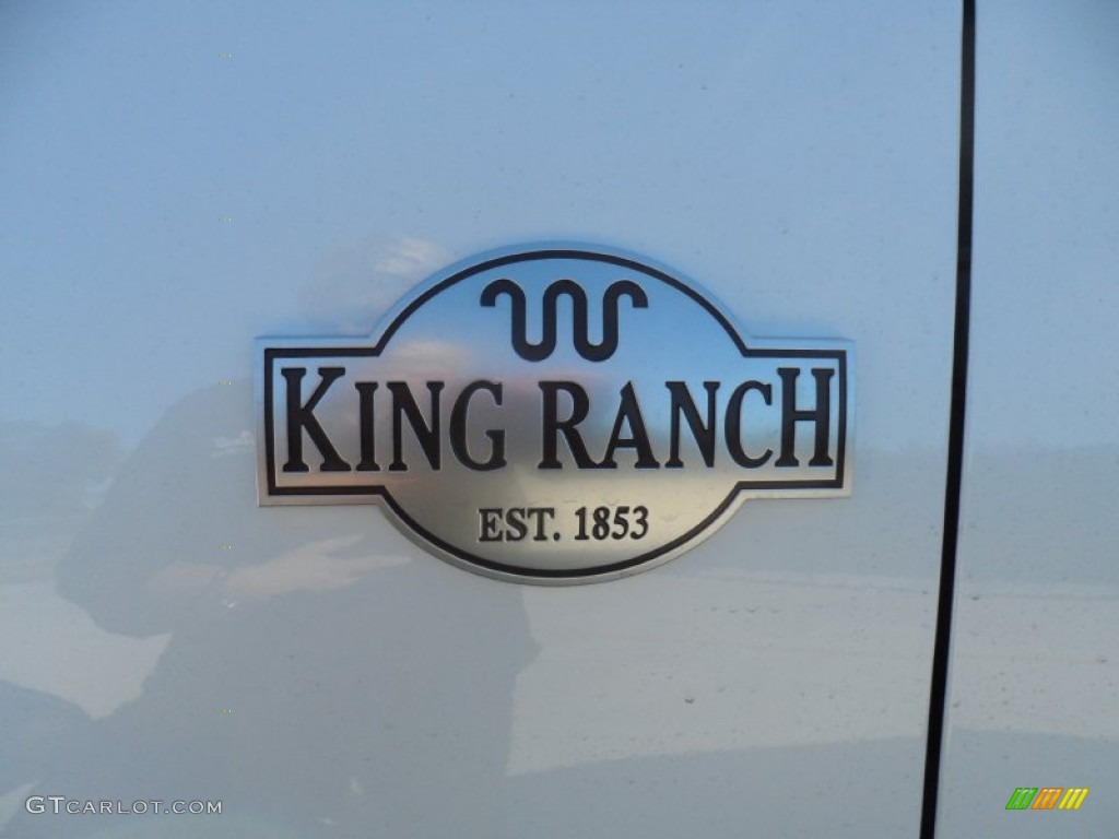 2012 Expedition King Ranch - White Platinum Tri-Coat / Chaparral photo #12