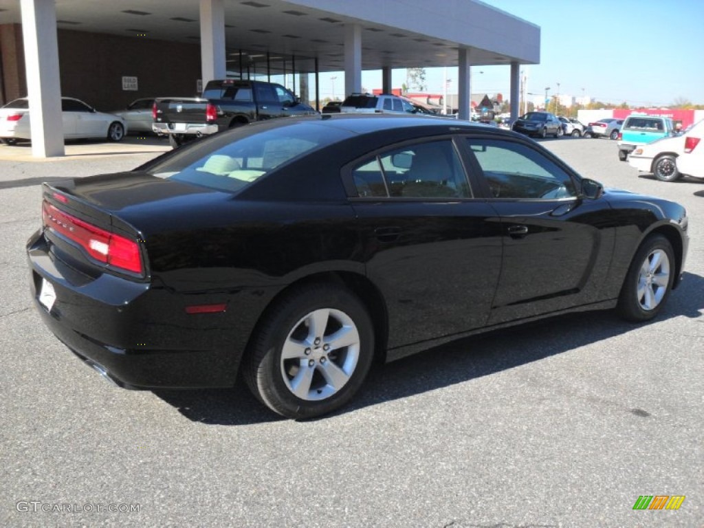 Pitch Black 2012 Dodge Charger SE Exterior Photo #56004982