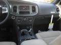 Black/Light Frost Beige 2012 Dodge Charger SE Dashboard